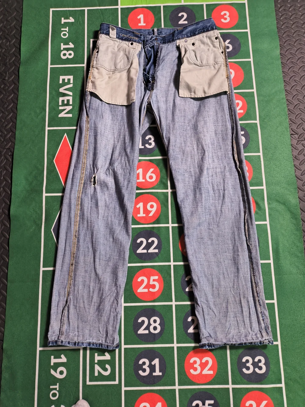 American Eagle Low Loose Jeans 32x29 Baggy Boyfriend Denim Tagged 32x32